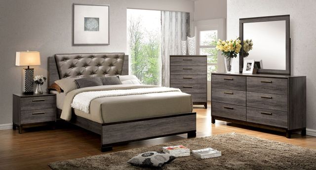 Furniture of America® Manvel Gray Mirror 3