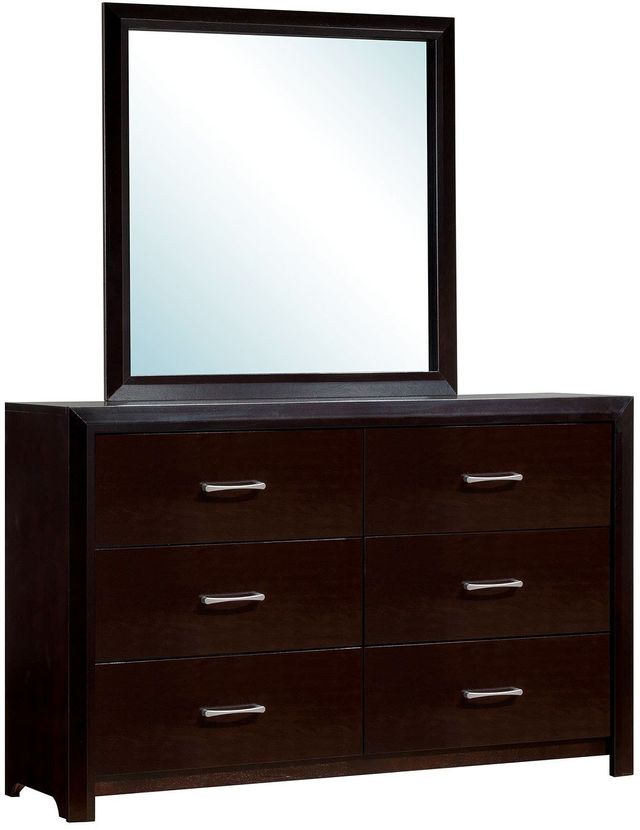 Furniture of America® Janine Espresso Mirror