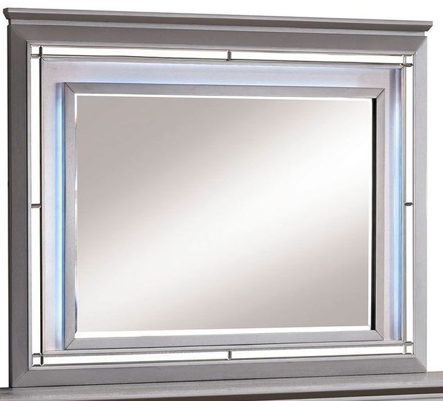 Furniture of America® Bellanova Gray LED Mirror