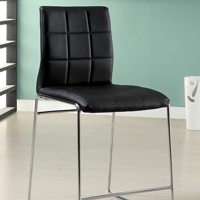 Furniture of America® Kona II 2-Piece Counter Height Chair Set