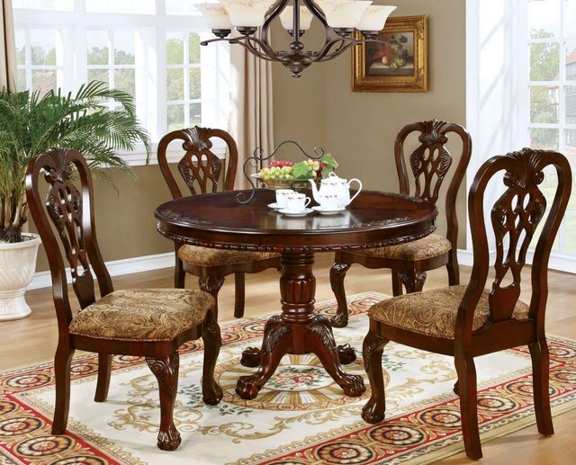 Furniture of America® Elana 5-Piece Dining Set 0