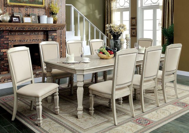 Furniture of America® Holcroft 9-Piece Dining Set 1