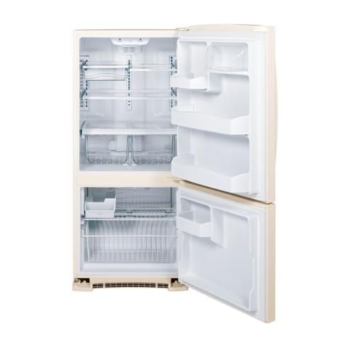 GE 20.3 Cu. Ft. Bottom Freezer Refrigerator-Bisque 1