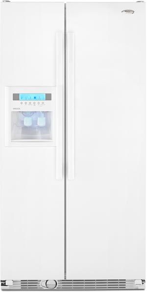 whirlpool side by side refrigerator