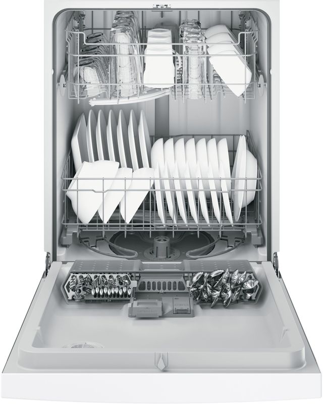GE® 24" Built-In Dishwasher-White 3