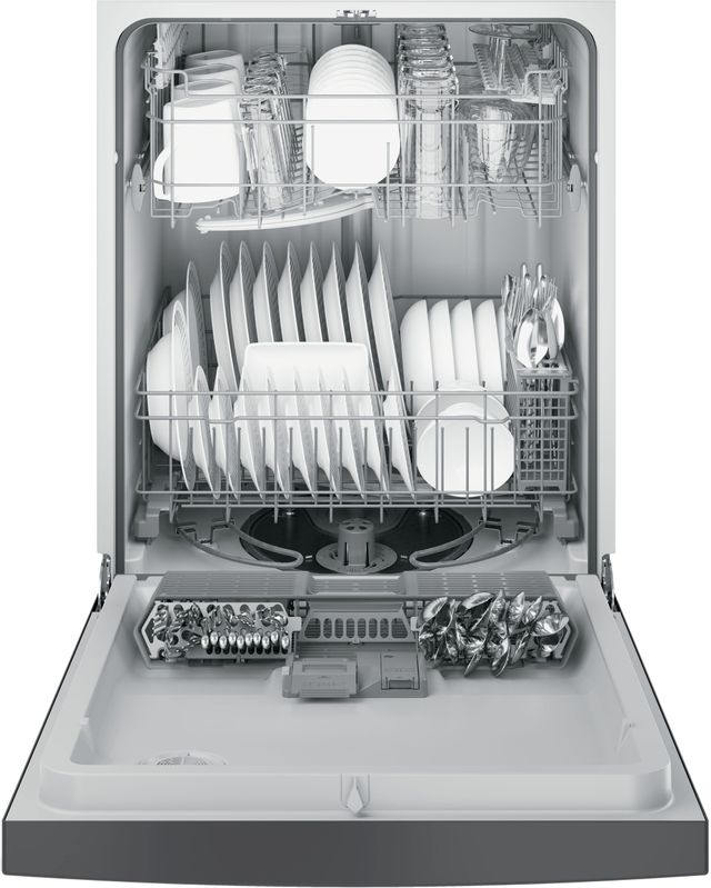 GE® 24" Built-In Dishwasher-Stainless Steel 34