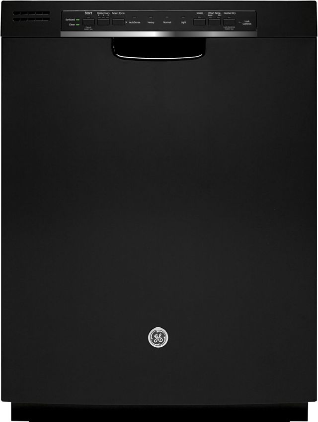 GE® 24" Built In Dishwasher-Black