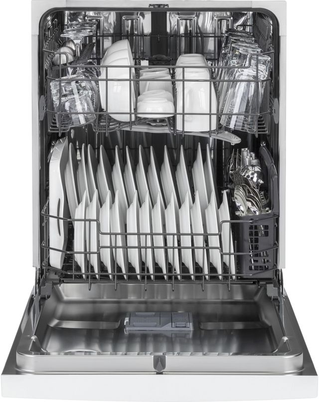 GE® 24" Built In Dishwasher-White 3
