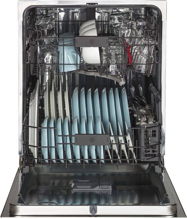 GE® 24" Built In Dishwasher-White 3