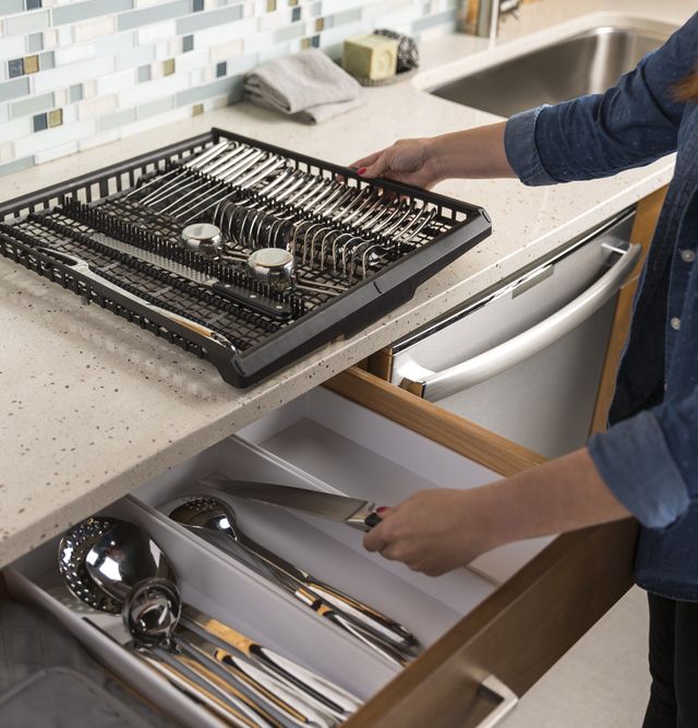 GE® Interior Dishwasher-Black Slate 12