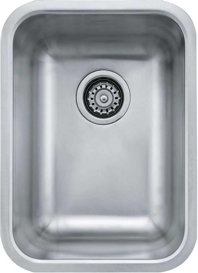 Franke Grande 13" Undermount Kitchen Sink-Stainless Steel-0