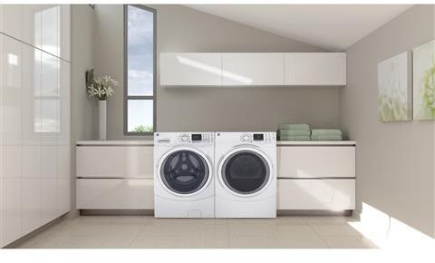 GE® 4.5 Cu. Ft. White Front Load Washer 11