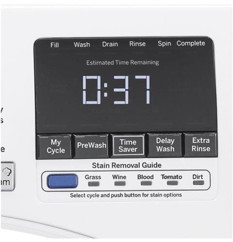 GE® 4.5 Cu. Ft. White Front Load Washer 7