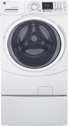 GE® 4.5 Cu. Ft. White Front Load Washer 8