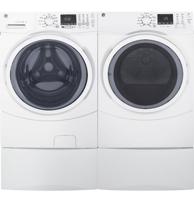 GE® Front Load Gas Dryer-White 6