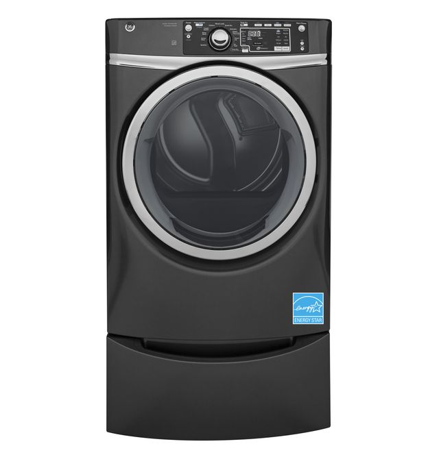 GE® Front Load Electric Dryer-Gray 1