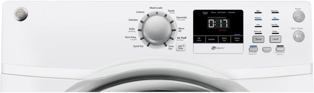 GE® Front Load Dryer-White 3