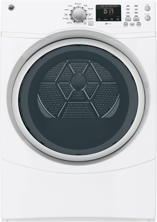 GE® Front Load Dryer-White