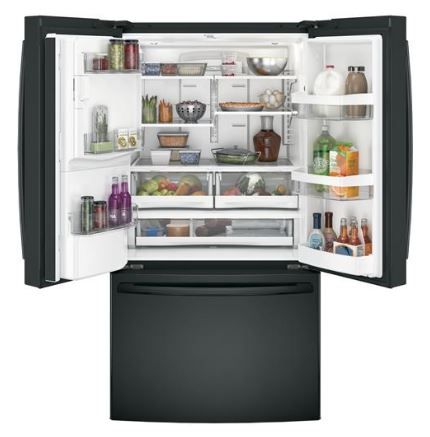 GE® Series 25.8 Cu. Ft. French Door Refrigerator-Stainless Steel 8