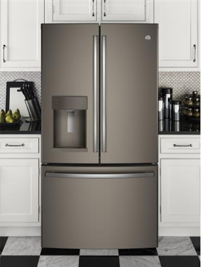 GE® Energy Star® 27.8 Cu. Ft. French-Door Refrigerator-Slate 1