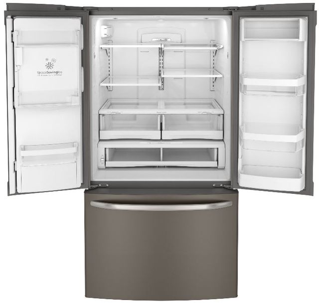 GE® ENERGY STAR® 28.6 Cu. Ft. French Door Refrigerator-Slate 1