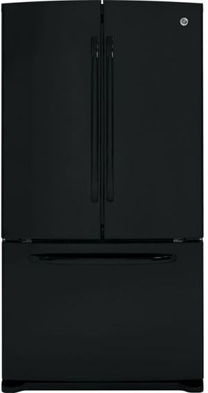 GE® ENERGY STAR® 25.8 cu. ft. Cu. Ft. French Door Refrigerator-Black