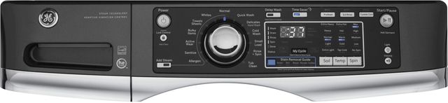 GE® Front Load Washer-Gray 2