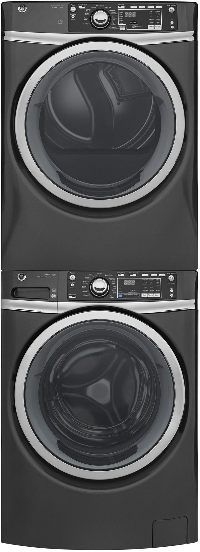 GE® Front Load Washer-Gray 9