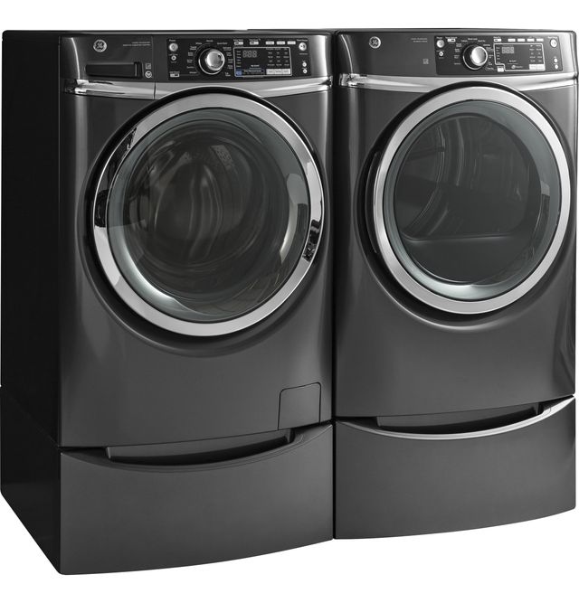 GE® Front Load Washer-Gray 8