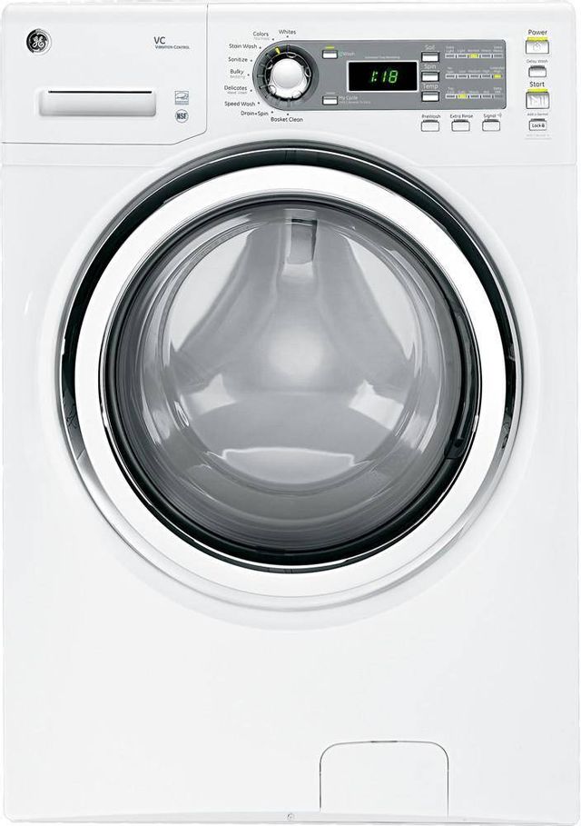 GE® ENERGY STAR® Front Load Washer-White 0