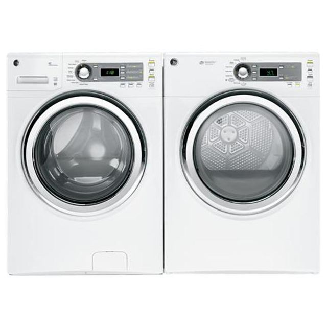 GE® ENERGY STAR® Front Load Washer-White 1