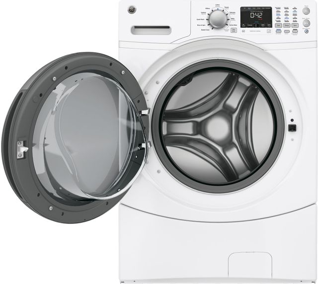 GE® Front Load Washer-White 2