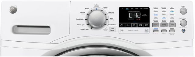 GE® Front Load Washer-White 3