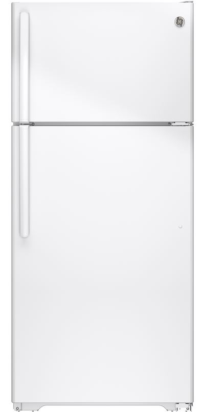 GE® 21.2 Cu. Ft. White Top Freezer Refrigerator