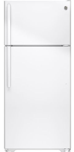 GE® 21.2 Cu. Ft. White Top Freezer Refrigerator-GIE21GTHWW