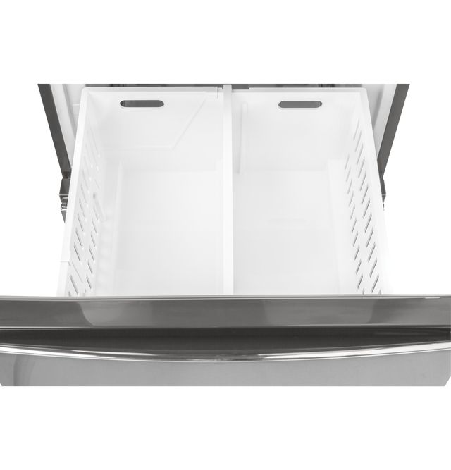 GE® 11.9 Cu. Ft. Bottom-Freezer Refrigerator-Stainless Steel 3