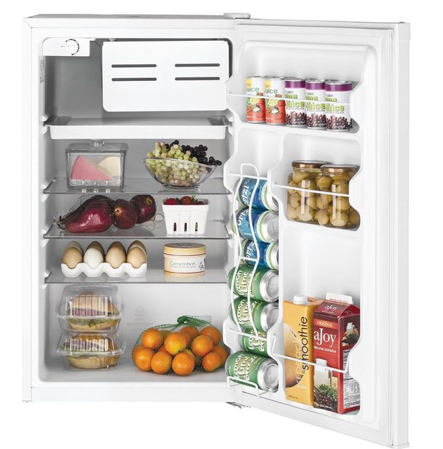 GE® 4.4 Cu Ft. White Compact Refrigerator 1
