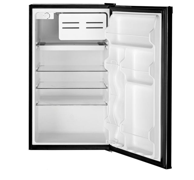 GE® 4.4 Cu Ft. Cleansteel® Stainless Steel Compact Refrigerator 1