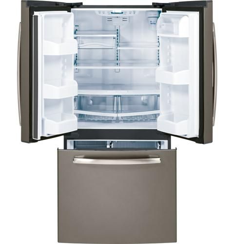 GE® 22.1 Cu. Ft. French Door Refrigerator-Slate 1