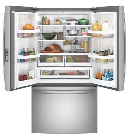 GE® Series 28.5 Cu. Ft. French Door Refrigerator-Stainless Steel 1