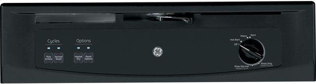 GE® 24" Convertible Portable Dishwasher-Black 1