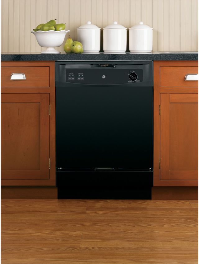 GE® 24" Convertible Portable Dishwasher-Black 5