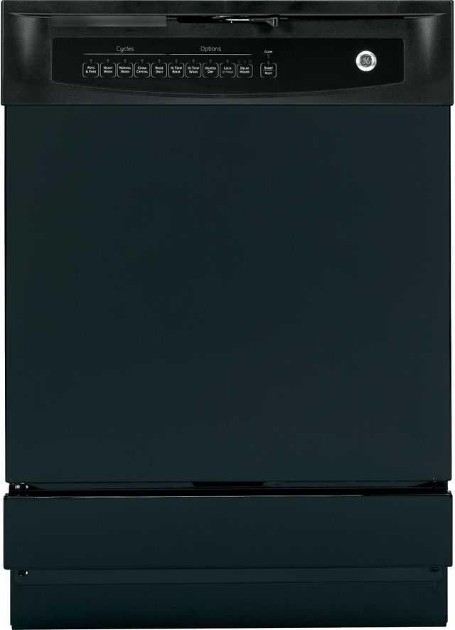 GE® 24" Built In Dishwasher-Black