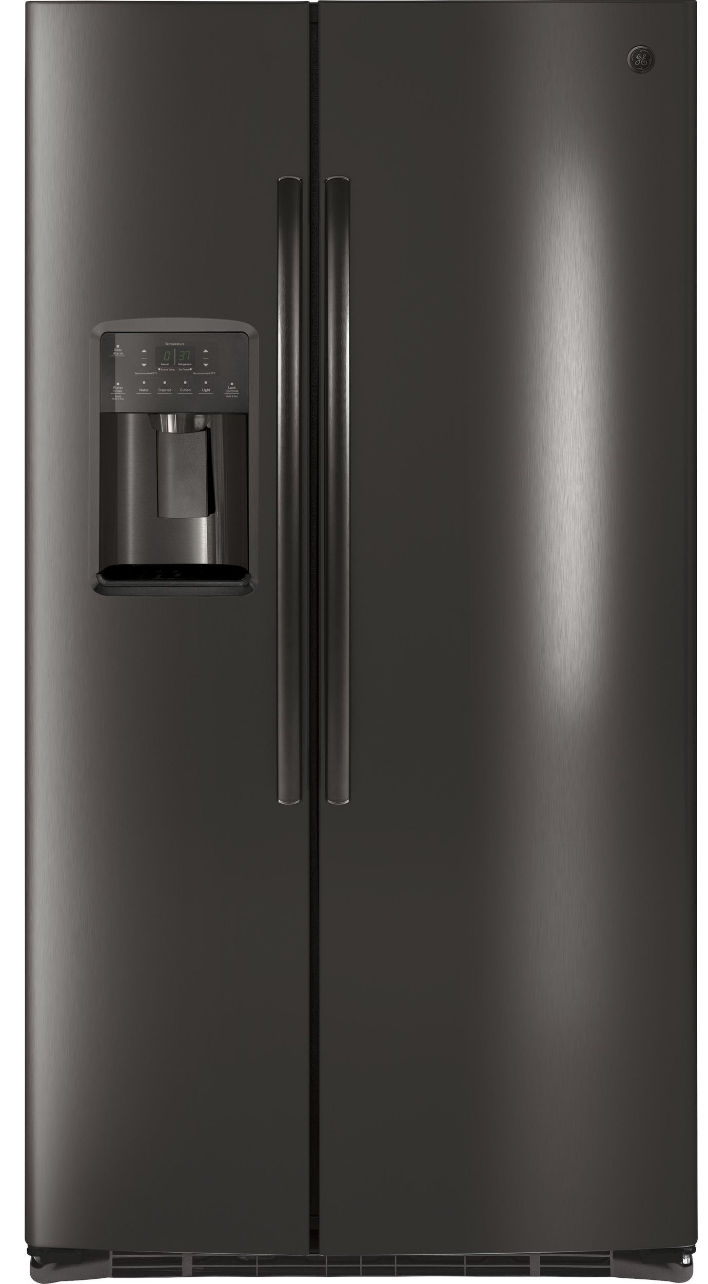 Ge black stainless on sale steel refrigerator