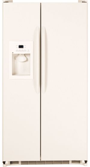 GE&reg; ENERGY STAR&reg; 22 cu. ft..1 cu. ft. Side-By-Side Refrigerator with Dispenser