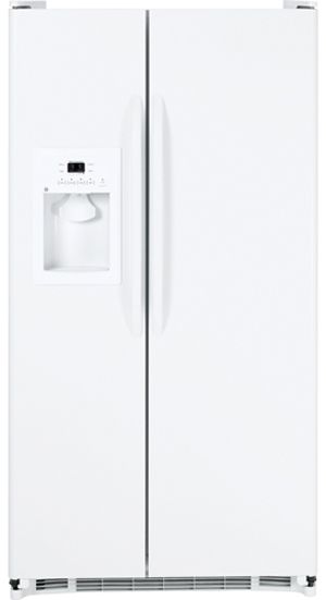 GE&reg; ENERGY STAR&reg; 22 cu. ft..1 cu. ft. Side-By-Side Refrigerator with Dispenser