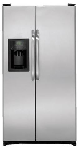 GE® ENERGY STAR® 21.9 Cu. Ft. Side-By-Side Refrigerator-Stainless Steel