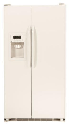 GE® ENERGY STAR® 25.25 Cu. Ft. Side-By-Side Refrigerator-Bisque 0