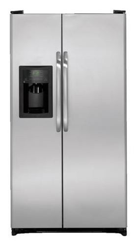 GE® ENERGY STAR® 25.3 Cu. Ft. Side-By-Side Refrigerator-Stainless Steel