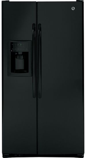 GE&reg; ENERGY STAR&reg; 23 cu. ft..1 Side-By-Side Refrigerator with Dispenser